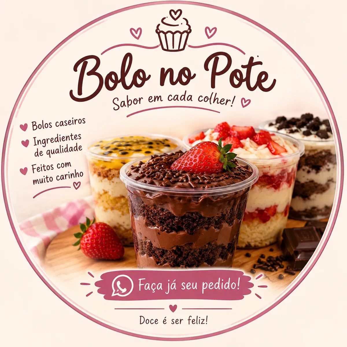 Logo da Doce da Thaís